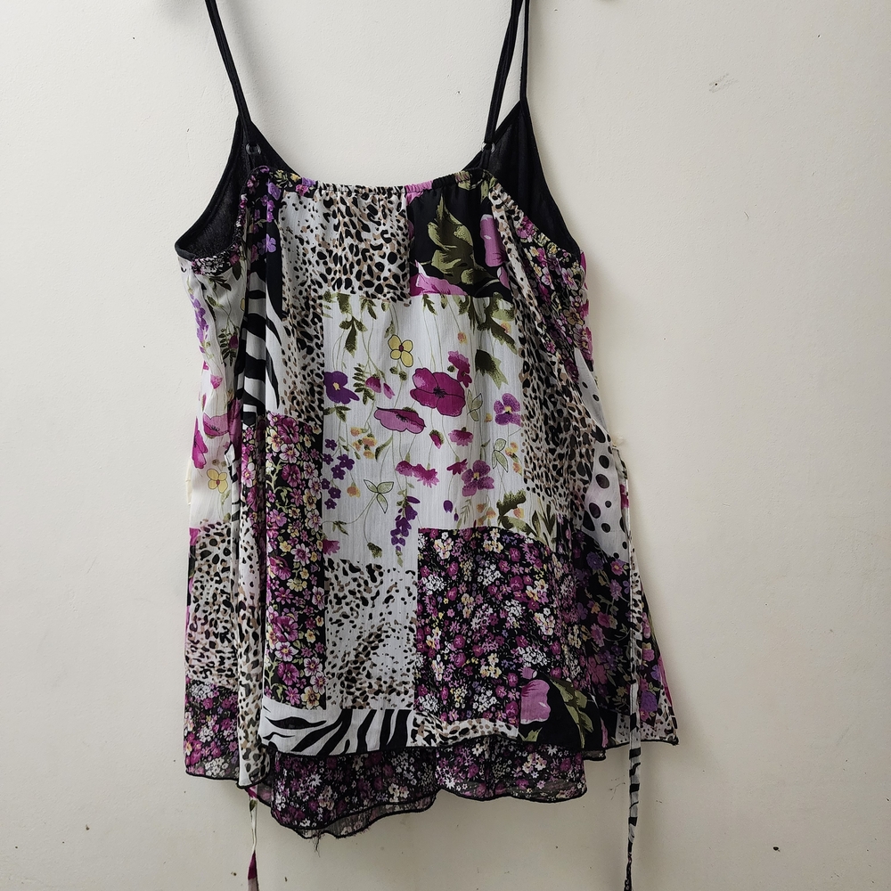 American Rag Multicolor Patchwork Camisole - image 8